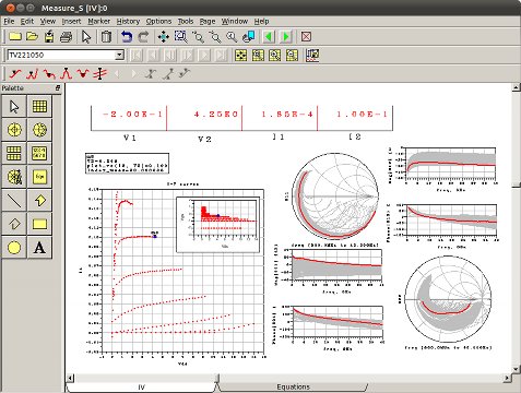 Microwave Toolbox : uW_mS2P2CITI function 